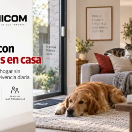 Alarma con mascotas en casa