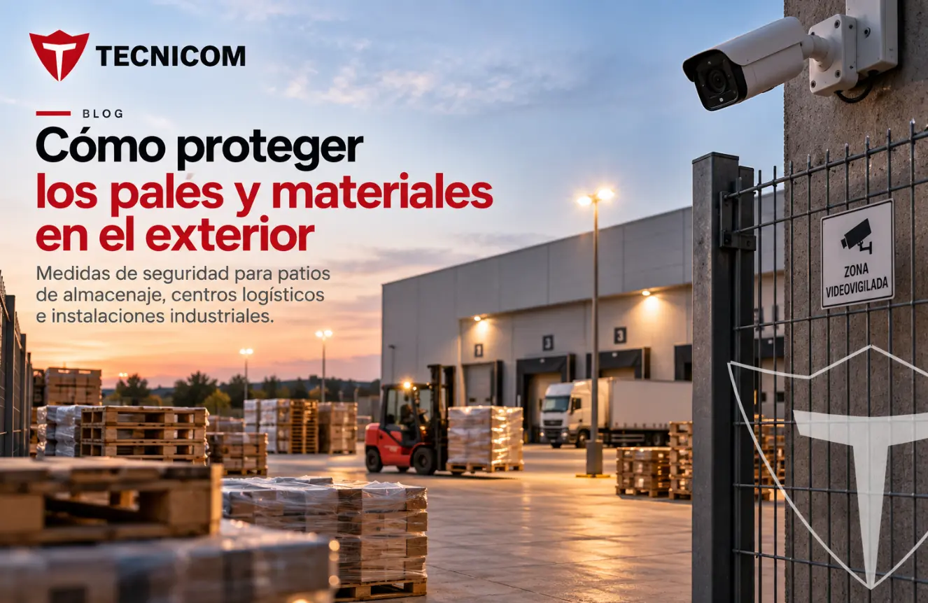Como proteger los pales y materiales en el exterior