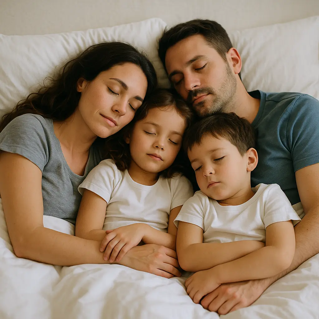 Familia en valencia segura por alarma tecnicom