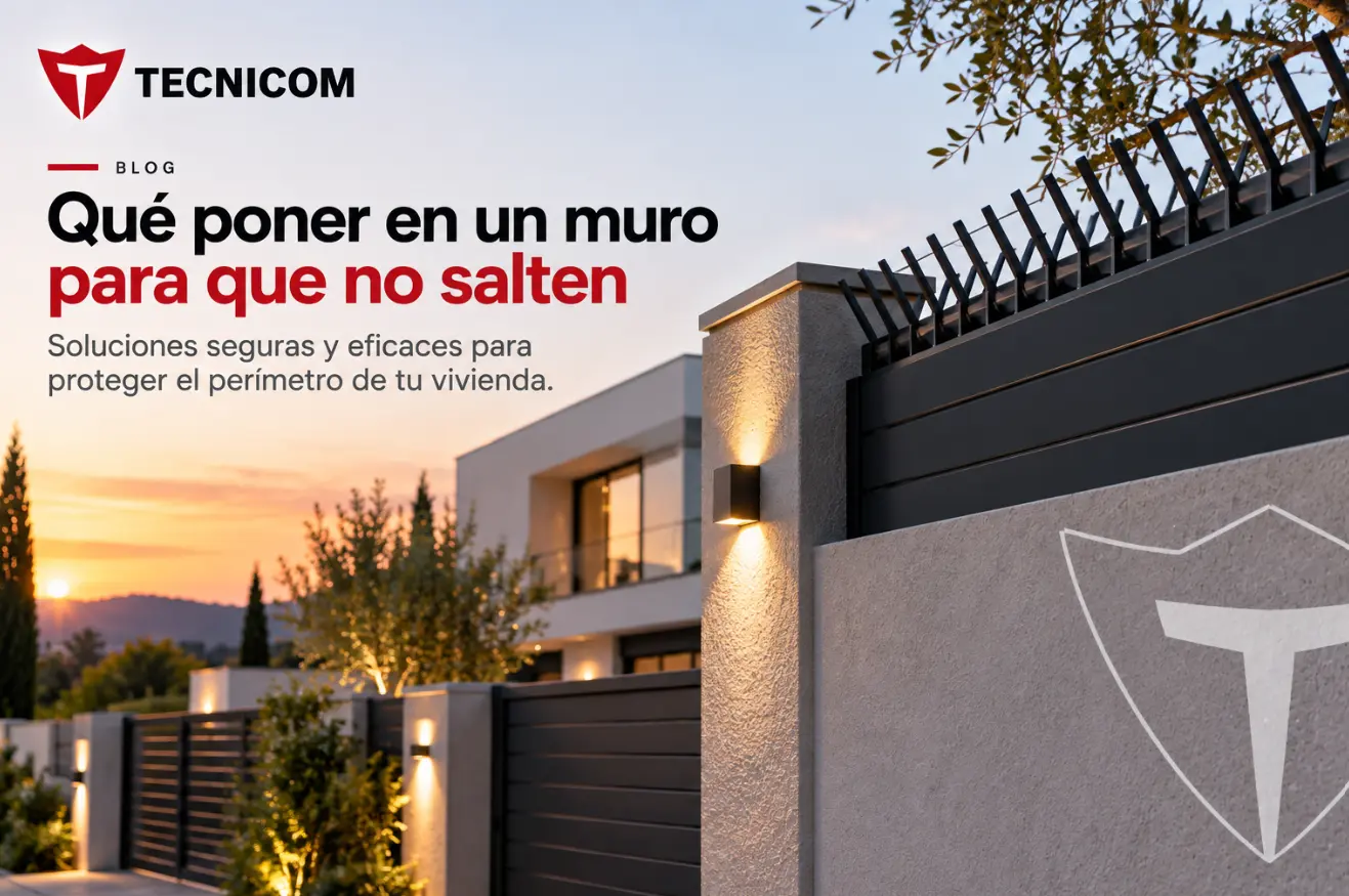 Que poner en un muro para que no salten
