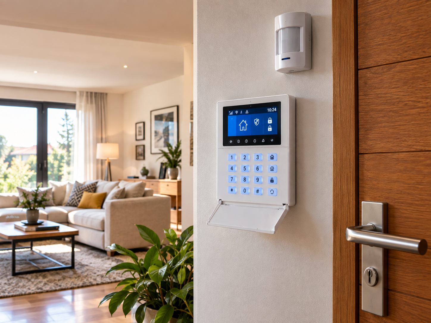 Alarma cableada con y sin permanencia