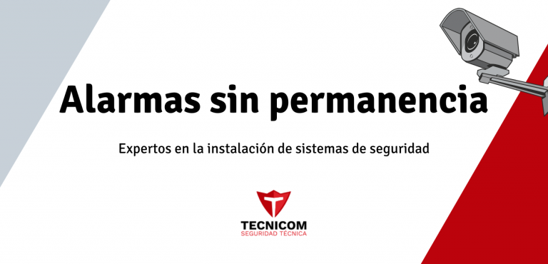 alarma sin permanencia