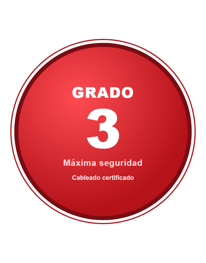 sello grado 3 maxima seguridad Tecnicom