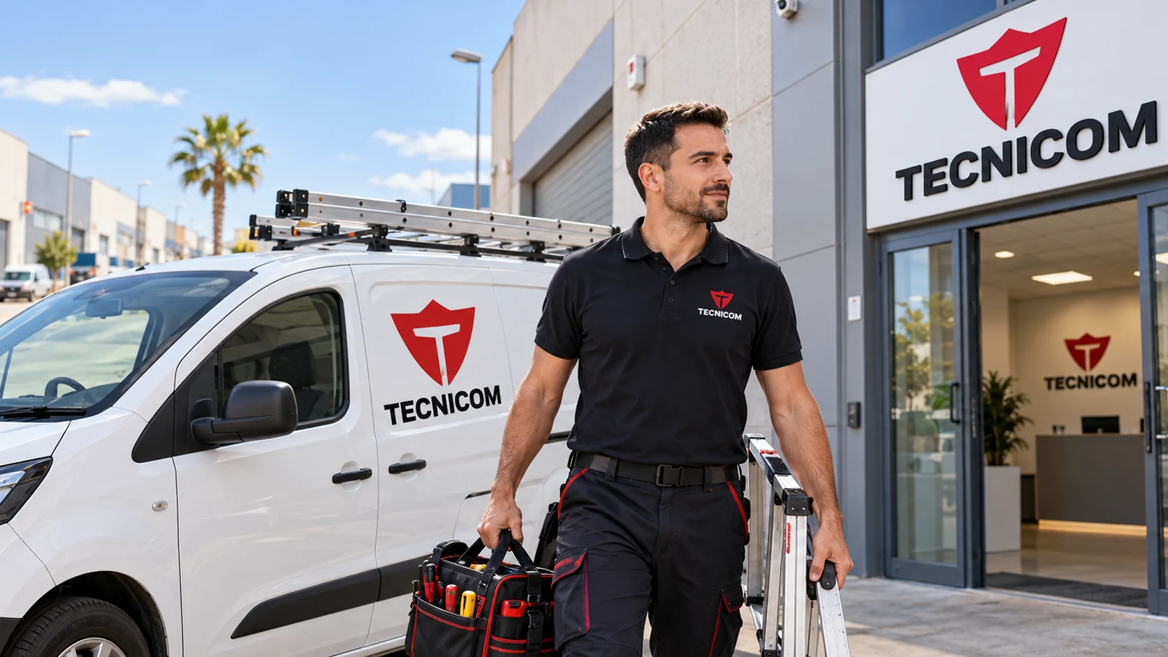 Ilustración del servicio técnico Tecnicom en Alaquàs