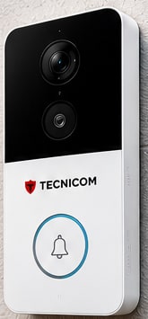 Videoportero con timbre y cámara Tecnicom